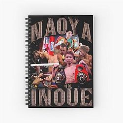 Naoya Inoue Spiral Notebook