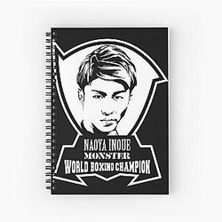 Naoya Inoue Spiral Notebook