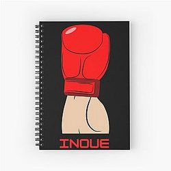 Naoya Inoue Spiral Notebook