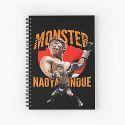 Naoya Inoue artwork by Shunsuke Visuals Spiral Notebook