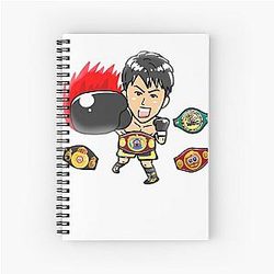 Naoya Inoue Spiral Notebook