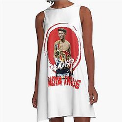 Naoya Inoue the boxing MMA A-Line Dress