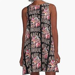 Naoya Inoue oversized Snow A-Line Dress