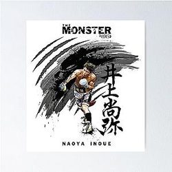 Naoya Inoue art by shunsuke visuals Poster