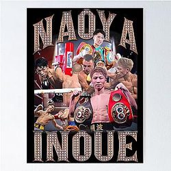 Naoya Inoue Snow Wash Poster
