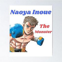 Professional Boxer Ring Magazine Naoya Inoue Poster