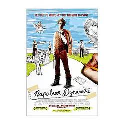 Poster Office Napoleon Dynamite (2004) Movie Poster Size 24x36 (60.96 x 91.44 cm) Authentic Print with Holographic Numbering
