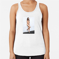 Nargis Fakhri Desi Chic Look Nargis Fakhri Tank Tops
