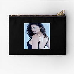Nargis Fakhri Statement Style Graphic Nargis Fakhri Zipper Pouches