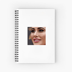 Nargis Fakhri The Rockstar Girl Tee Nargis Fakhri Notebook