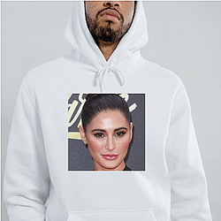 Nargis Fakhri Effortlessly Stylish Design Nargis Fakhri Hoodies