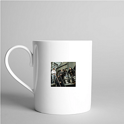 Head First into Noise Narrow Head Mugs
