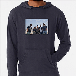 Through the Narrow Waves Narrow Head Hoodies