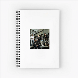 Head First into Noise Narrow Head Notebook