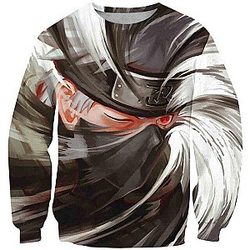 Naruto Sweatshirts  -  Kakashi Sweater NRC 1209