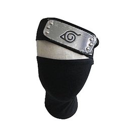 Kakashi Headband and Mask - Naruto merchandise clothing NRC 0809