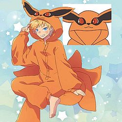 Nine Tailed Fox Onesie - Naruto merchandise clothing NRC 0809