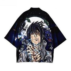 Sasuke Uchiha Kimono - Naruto merchandise clothing NRC 0809