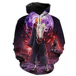 Naruto Hoodies - Naruto Rinnegan Hoodie NRC 1209