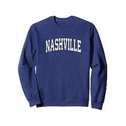 Nashville Tennessee Vintage Athletic Sports Design Sweatshirt