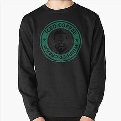 Nate Bargatze Iced Coffee Whipped Cream Pullover Sweatshirt