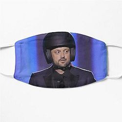 nate bargatze tour Flat Mask