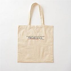 "Milk with ice in it" - Nate Bargatze Cotton Tote Bag