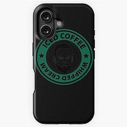 Nate Bargatze Iced Coffee Whipped Cream iPhone Tough Case