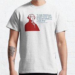 What's in a hot dog? Nobody knows. - Nate Bargatze Classic T-Shirt