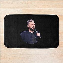nate bargatze Bath Mat
