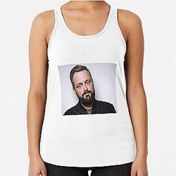 nate bargatze comedi Racerback Tank Top