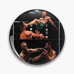 Conor McGregor and Nate Diaz Pin
