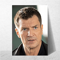 Hollywood Hunk Nathan Fillion Posters