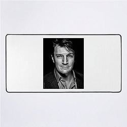 Breakout Star Nathan Fillion Mouse Pads