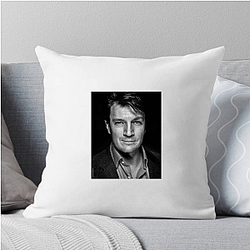 Breakout Star Nathan Fillion Pillows Cover