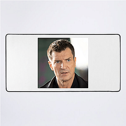 Hollywood Hunk Nathan Fillion Mouse Pads