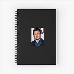 Action Star Nathan Fillion Notebook