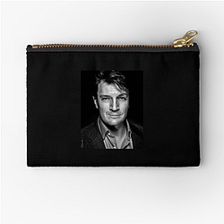 Breakout Star Nathan Fillion Zipper Pouches