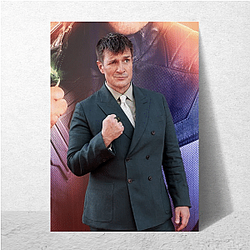 Silver Screen Hero Nathan Fillion Posters