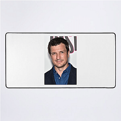 Action Star Nathan Fillion Mouse Pads