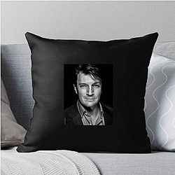 Breakout Star Nathan Fillion Pillows Cover