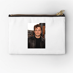 Legendary Actor Nathan Fillion Zipper Pouches