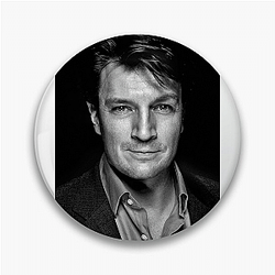 Breakout Star Nathan Fillion Pins