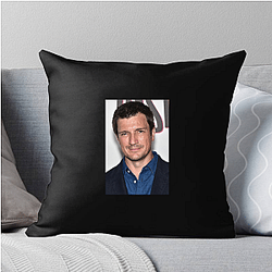 Action Star Nathan Fillion Pillows Cover
