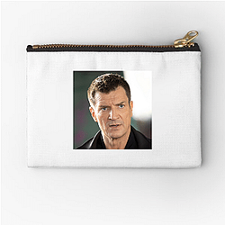 Hollywood Hunk Nathan Fillion Zipper Pouches