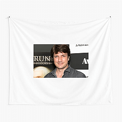 Box Office King Nathan Fillion Tapestries