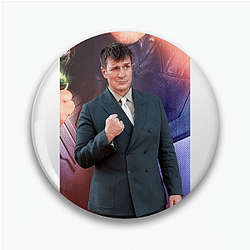 Silver Screen Hero Nathan Fillion Pins