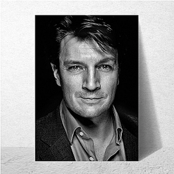 Breakout Star Nathan Fillion Posters