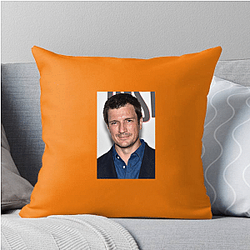 Action Star Nathan Fillion Pillows Cover