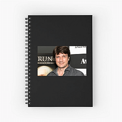 Box Office King Nathan Fillion Notebook